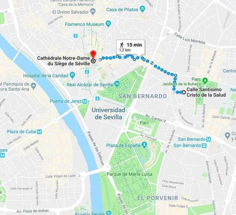 Atico San Bernardo Terraza Y Parking Incluido Séville